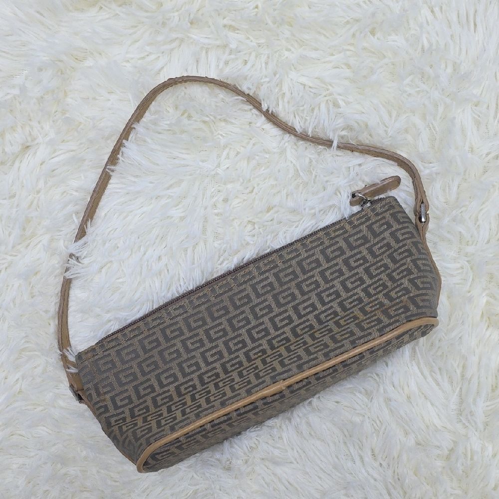 Y2K "G" Brown Shoulder Bag
